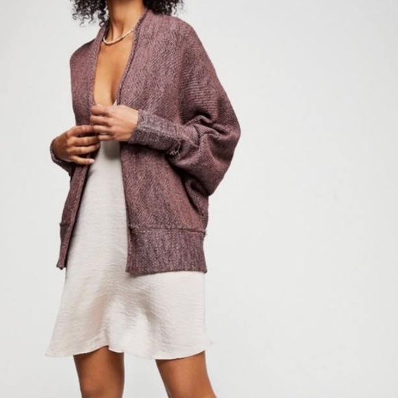 Free People Sweaters - Free People Open Knit Dolman Cardigan Size Medium